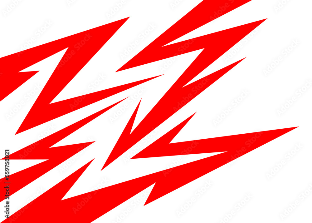 Poster abstract background with various arrow pattern