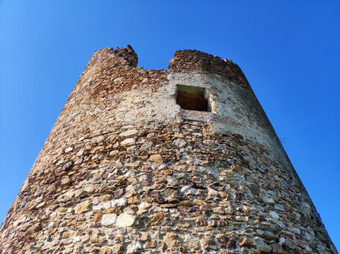 old tower of Vrsac on Fruska Gora mountain