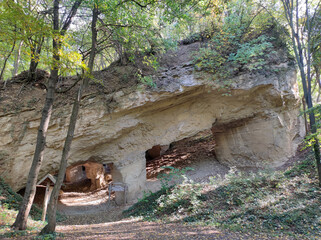 Beli Majdan cave on Fruska Gora mountain