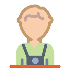 Photographer Flat Icon