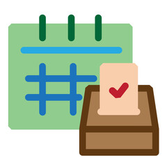 Voting Flat Icon