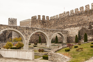 Fototapeta na wymiar Majestic Rabati Castle Complex in Akhaltsikhe, Georgia