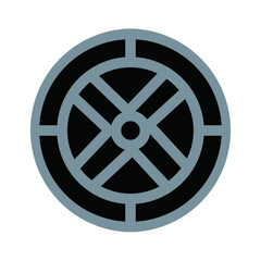 Obraz premium Car Flat Icon