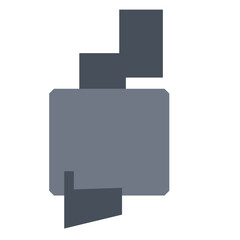 Obraz premium Panel Flat Icon