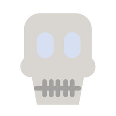 Skull Flat Icon