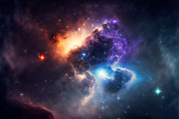 Generative Ai of interstellar medium and cosmic dust