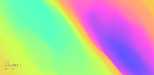 Abstract background with dynamic effect. Creative design poster with vibrant gradients. Vector illustration for advertising, marketing, presentation. Mobile screen.