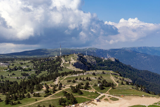 view from the mountain