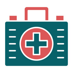 First Aid Kit Icon Style
