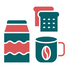 Break Fast Icon Style