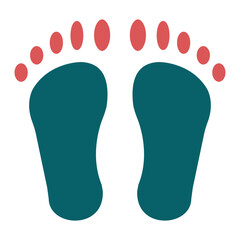 Footprint Icon Style