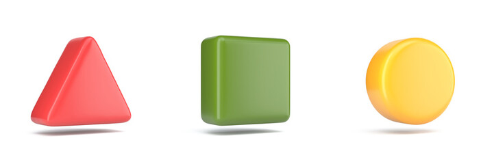 Three basic shape 3D