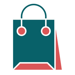 Paper Bag Icon Style