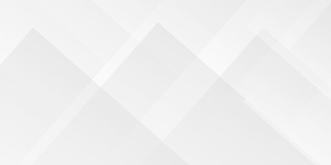 Abstract white and gray background with lines white light & grey background. Space design concept. Decorative web layout or poster, banner. White grey background vector design. 