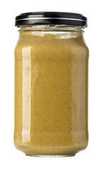 Glass Jar of Mustard