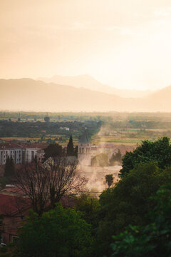 fire in city of bosnia