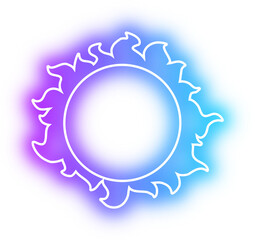 Collection of school neon