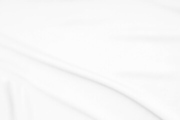 White fabric, cloth wave texture background, Soft image.
