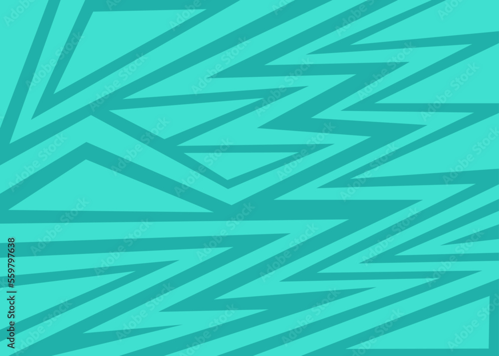 Poster abstract background with some triangle and zigzag lines pattern
