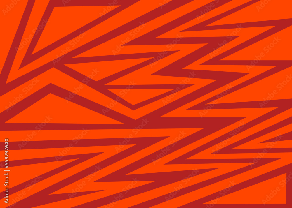 Poster abstract background with some triangle and zigzag lines pattern