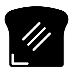 bread slice glyph 