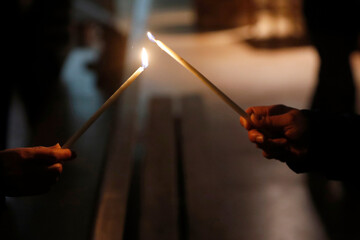 Fototapeta premium Faith and religion. Catholic church.