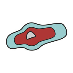 Bacteria of virus vector icon.Color vector icon isolated on white background bacteria of virus .