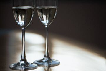 glass of champagne
