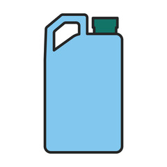 Detergent vector icon.Color vector icon isolated on white background detergent.