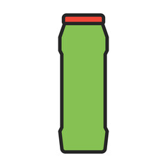 Detergent vector icon.Color vector icon isolated on white background detergent.