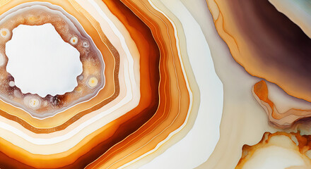 Fototapeta premium Agate gemstone - Generative AI