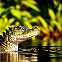 Fototapeta premium Alligators