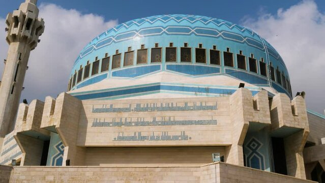 King Abdullah I Mosque in Amman, Jordan