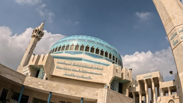 King Abdullah I Mosque, Amman, capital od Jordan