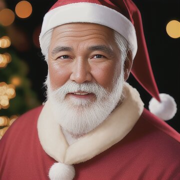 Asian Pacific Santa Claus