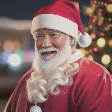 Asian Pacific Santa Claus