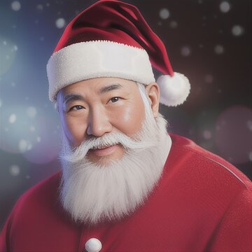 Asian Pacific Santa Claus