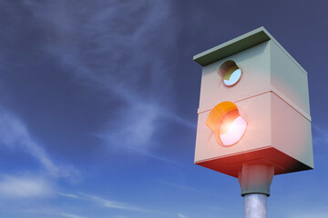 3d Illustation - Blitzer - Himmel - Wolken