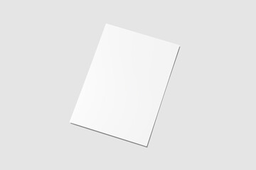 A4 Flyer Blank Mockup