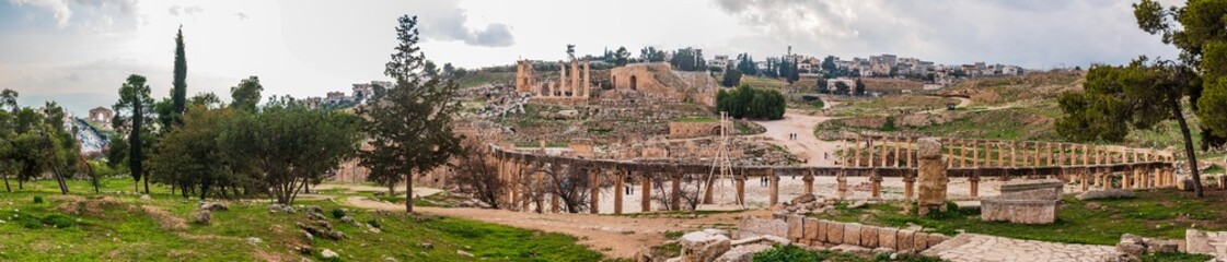 The ancient city of Jerash - Gerasa ruins - Jordan
مدينة جرش الأثرية- جراسا...