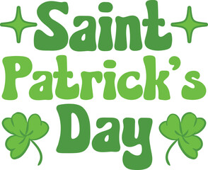 St Patrick's Day T-shirt design, Vector graphics, typographic posters, or banners.
