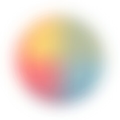 Blurred Gradient Ball