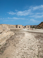 Fortaleza de la Mola, La Mola Fortress, Balearic Islands, Maó, Mahon, Menorca, Balearic Islands, Spain,