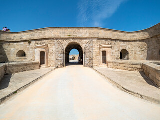Fortaleza de la Mola, La Mola Fortress, Balearic Islands, Maó, Mahon, Menorca, Balearic Islands, Spain,