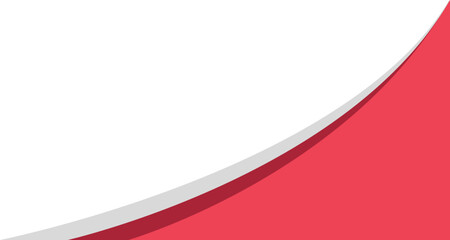 Red border header and footer
