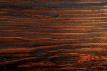 Empty flat surface with mahogany texture. Abstract backdrop..