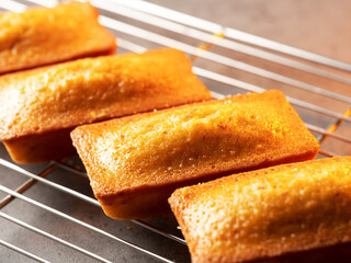 mini pound cakes on the grill