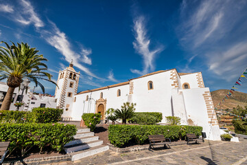 Church cathedral in Betancuria on Fuerteventura, Spain