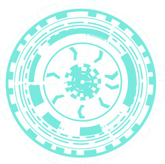 hud technology futuristic decoration