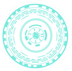 hud technology futuristic decoration